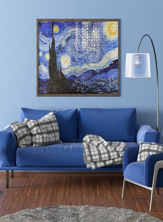 MaxRenard Game 1000 Pieces Jigsaw Puzzle For Adult Fine Art Collection Toy -The Starry Night- Homewall Decoration Christmas Gifts Happy New Year - Image 4